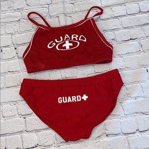 Lifeguard Bikini Swimsuit